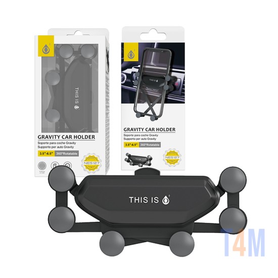OnePlus Car Air Vent Phone Holder NE5127 3.5'' to 6.5'' Black